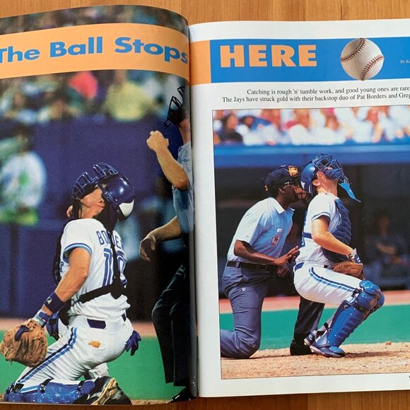 Toronto Blue Jays Vintage 1990 Scorebook Magazine Special Edition September 17 - Picture 6 of 13